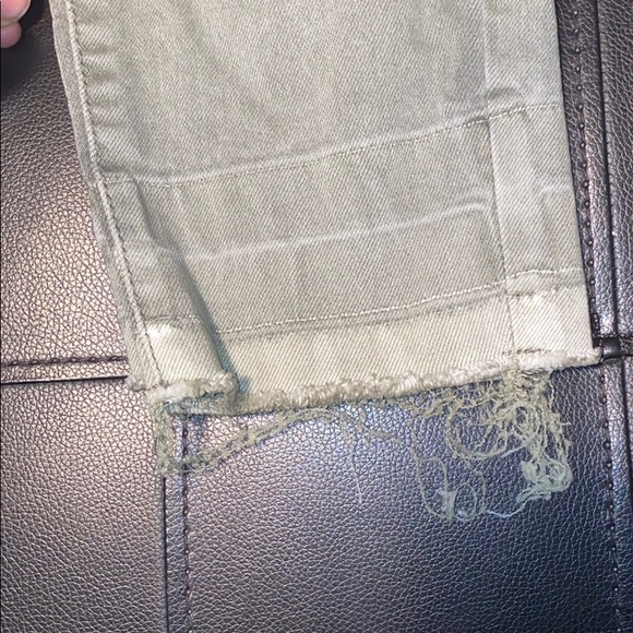 Light green denim jegging - Picture 3 of 4